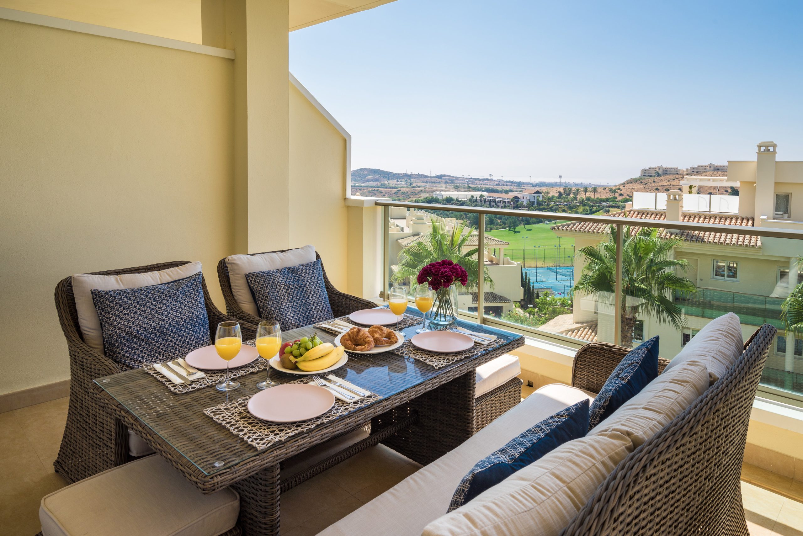 Überdachte Terrasse